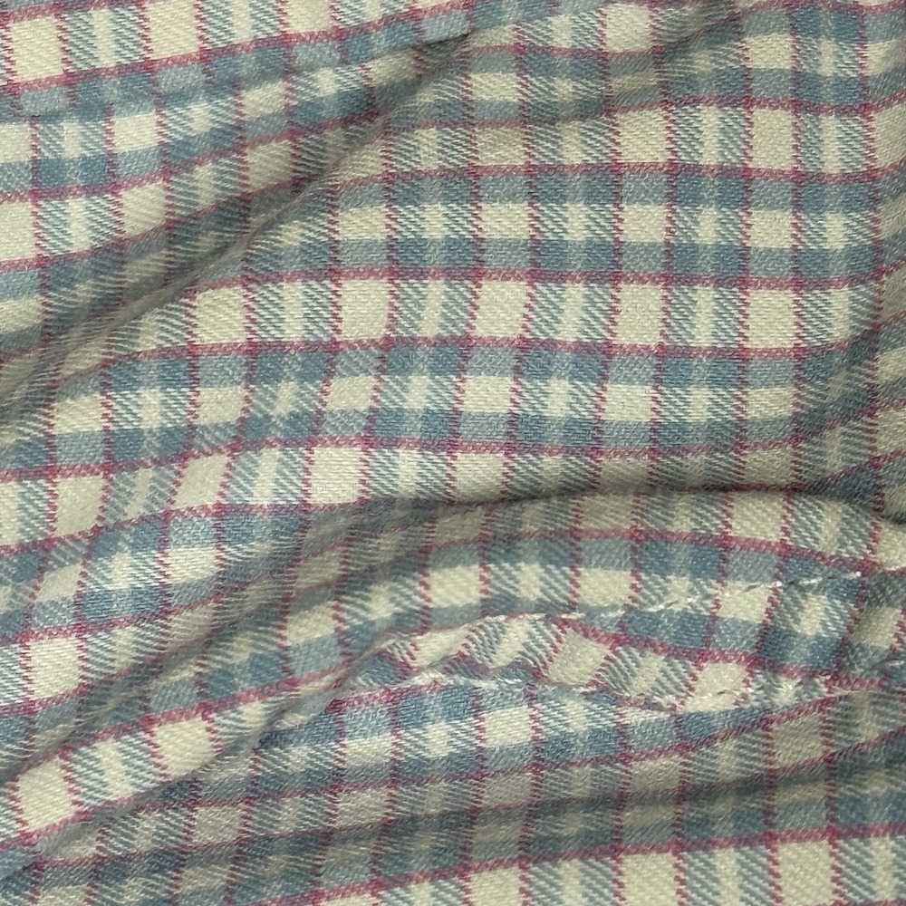 UNTUCKIT MENS 3XL PERFORMANCE BLUE PINK WHITE CHECK BUTTON DOWN STRETCH SHIRT - Picture 6 of 10